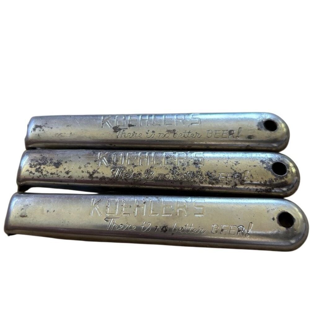 3 Kohler’s There Is No Better Beer Bottle Openers